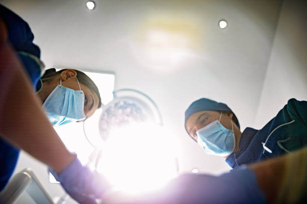 Young men visiting a dentist for dental care